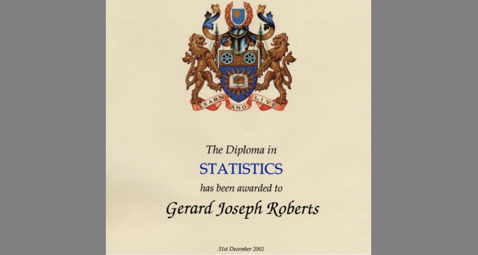 Diploma in Statistics