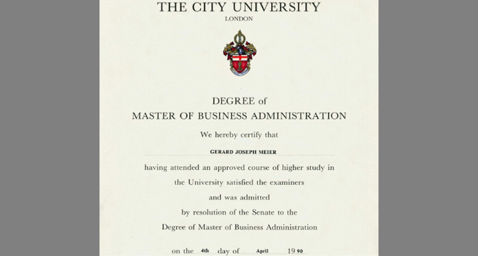City University - MBA